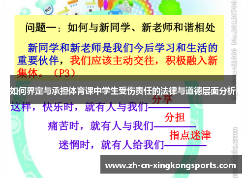 如何界定与承担体育课中学生受伤责任的法律与道德层面分析